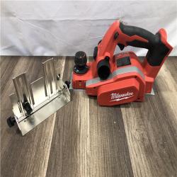 AS-IS Milwaukee 18V Lithium-Ion Cordless 3-1/4 in. Planer (Tool-Only)