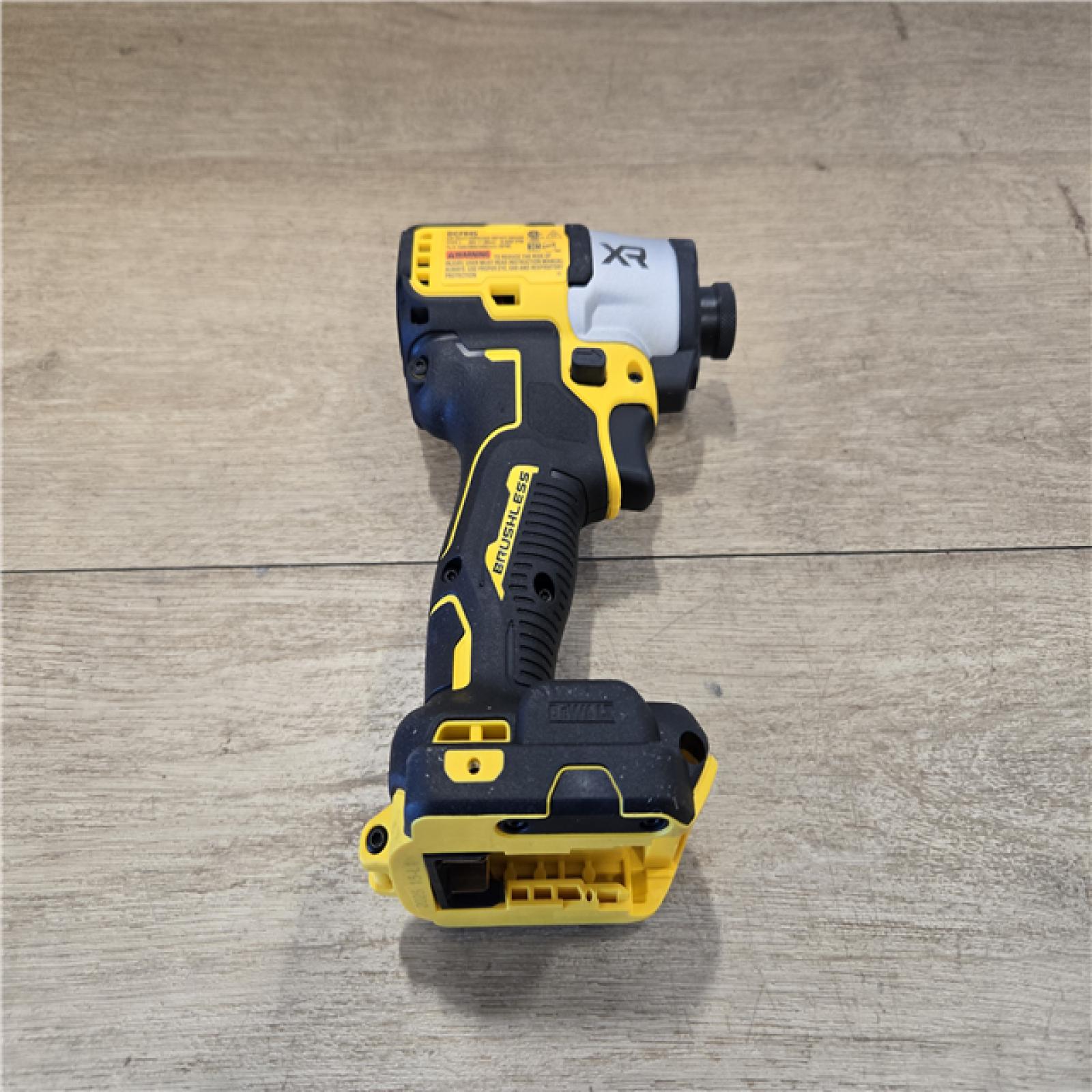 AS-IS DEWALT 20V Maximum XR Cordless 1/4 in. 3-Speed Impact Driver (Tool-Only)