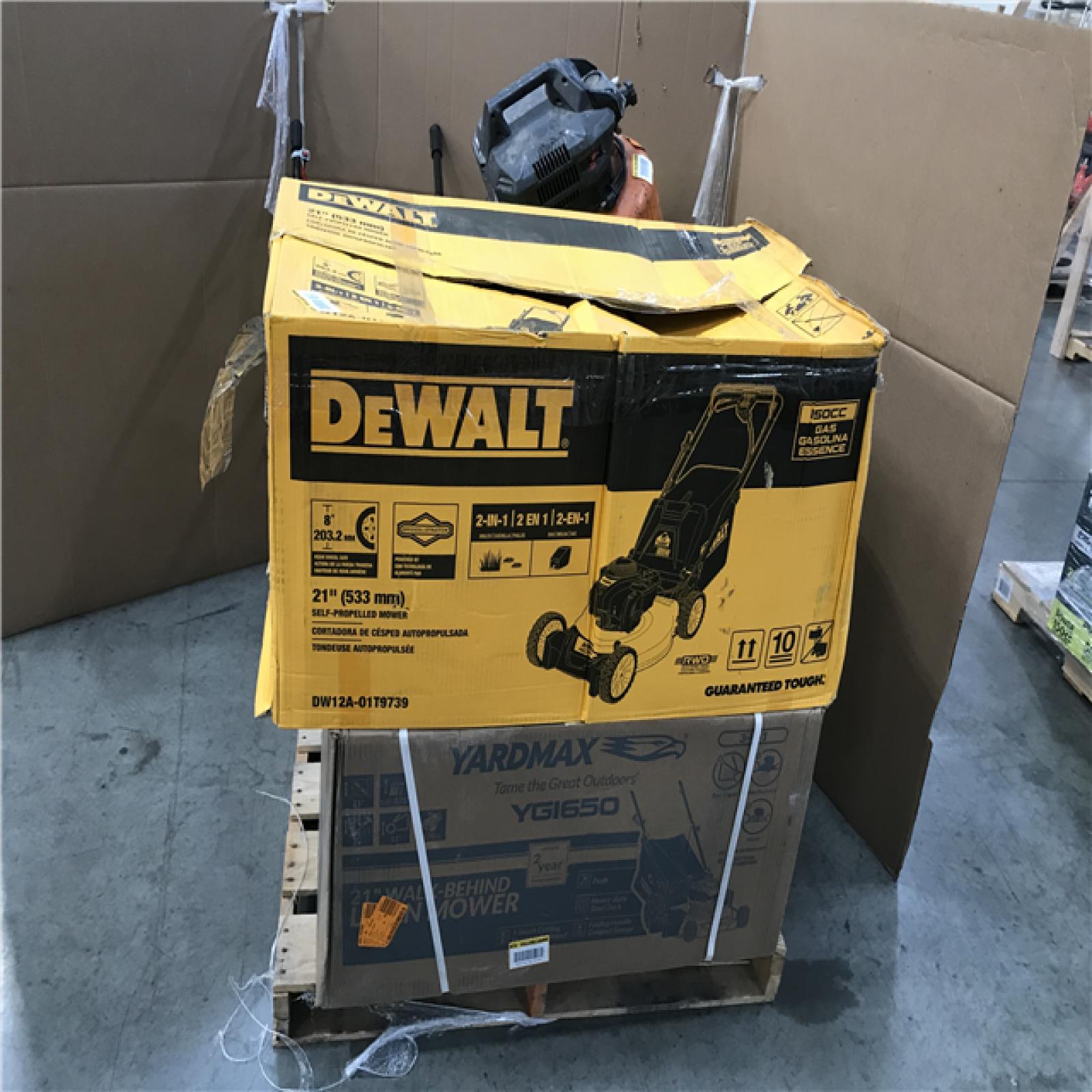CALIFORNIA AS-IS OUTDOOR POWER EQUIPMENT