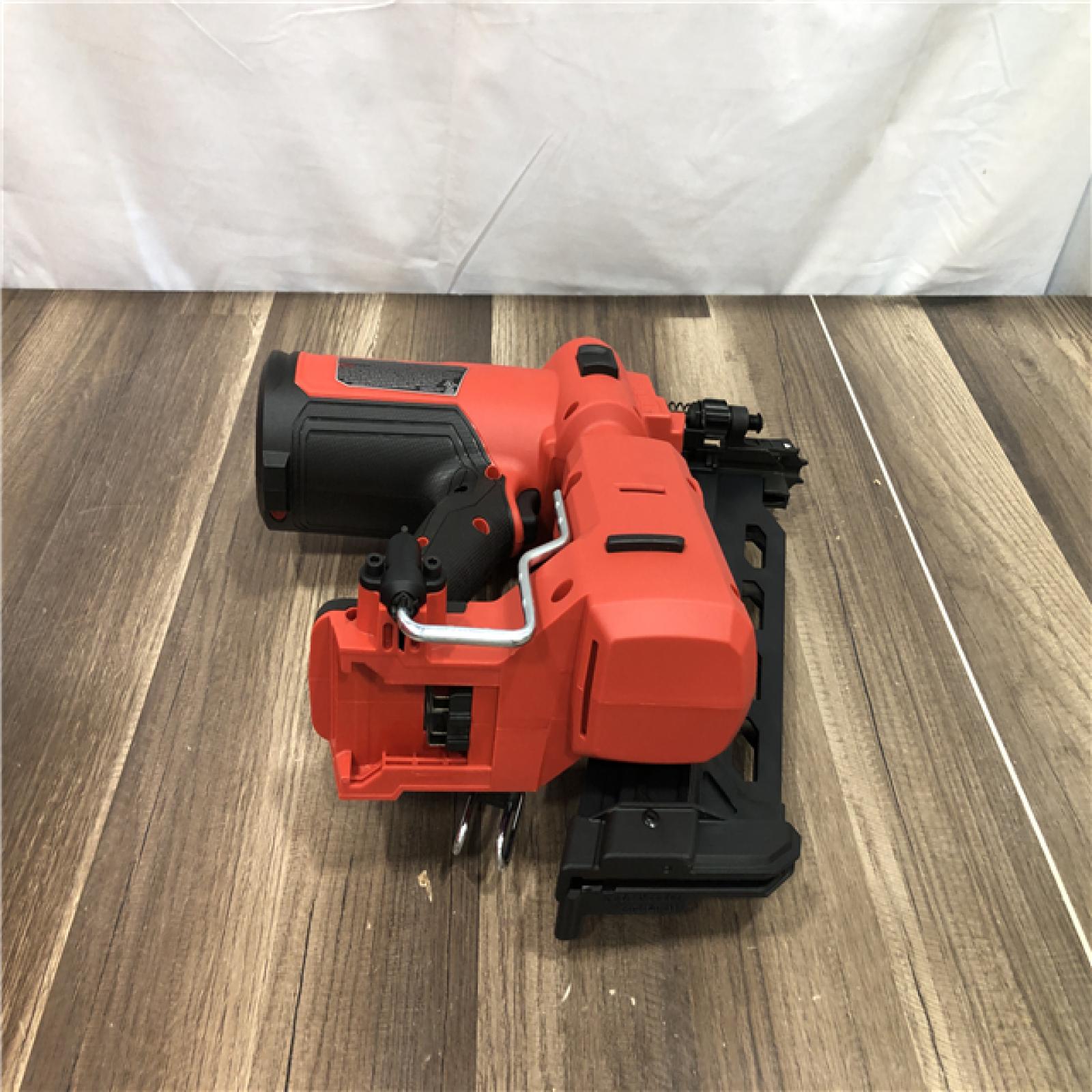 AS-IS Milwaukee FUEL 18-Volt Brushless Lithium-Ion Cordless 21-Degree Duplex Nailer