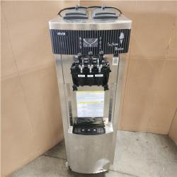 Phoenix Appears NEW VEVOR 2200W Commercial Soft Ice Cream Machine Pre-Cooling 12.68 qt. 3-Flavors 20-28L/H Yield Auto Clean Stainless Steel (Blemishes)