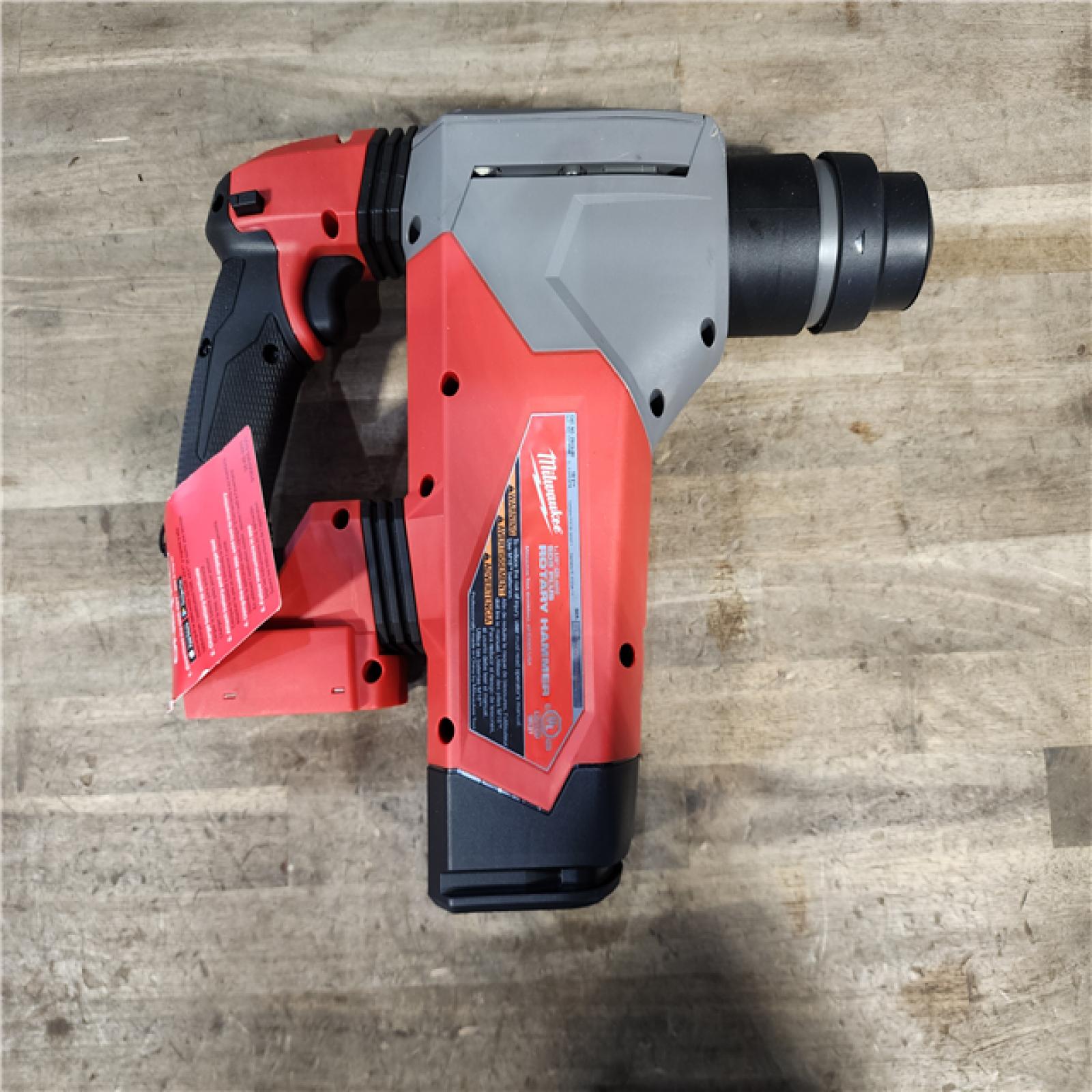 HOUSTON LOCATION - AS-IS Milwaukee 2915-20 M18 FUEL 18-Volt Lithium-Ion Brushless Cordless SDS-Plus 1-1/8 in. Rotary Hammer Drill (Tool-Only)