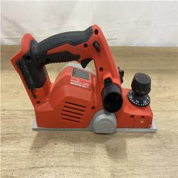 AS-IS - Milwaukee 18V Lithium-Ion Cordless 3-1/4 in. Planer (Tool-Only)