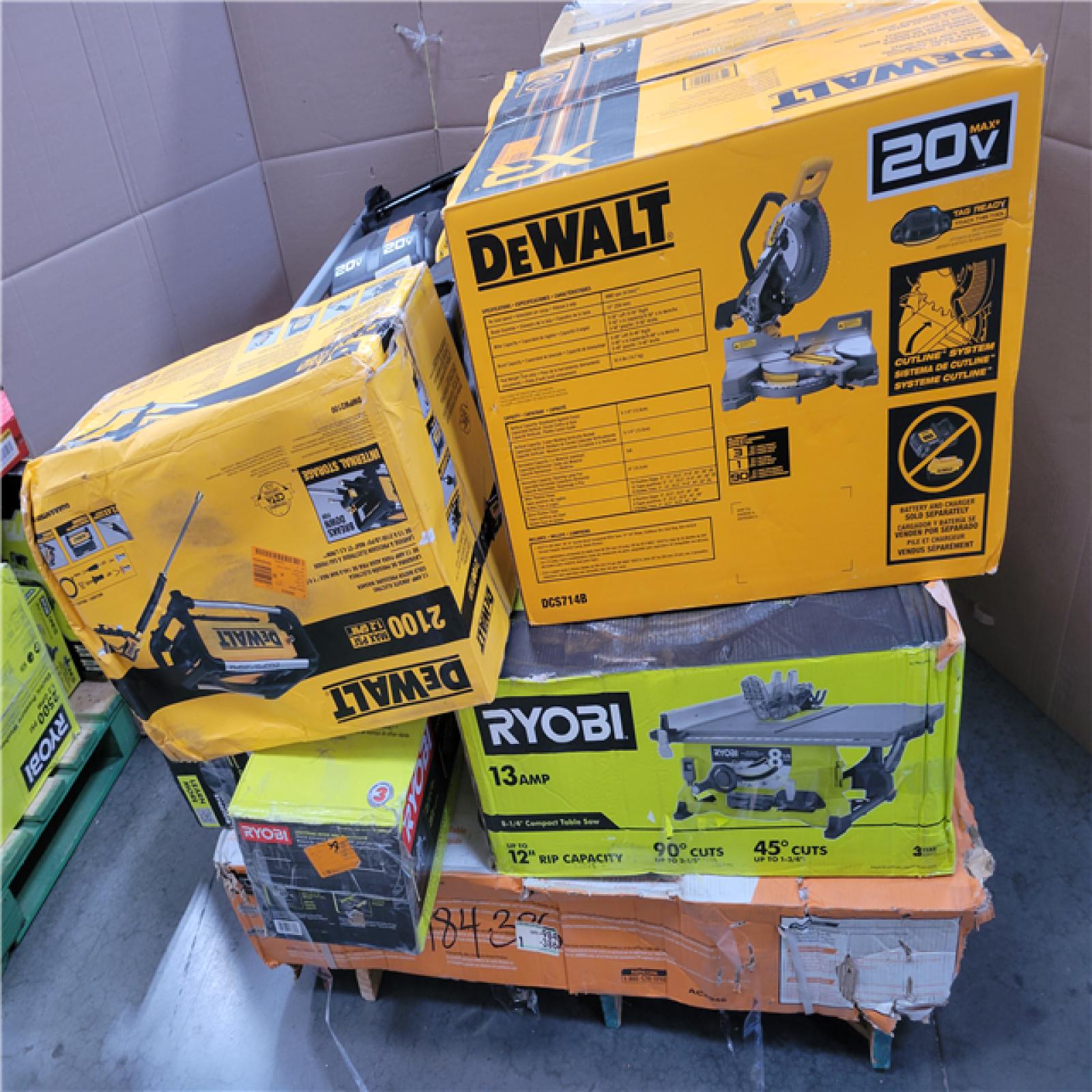 CALIFORNIA AS-IS TOOL PALLET