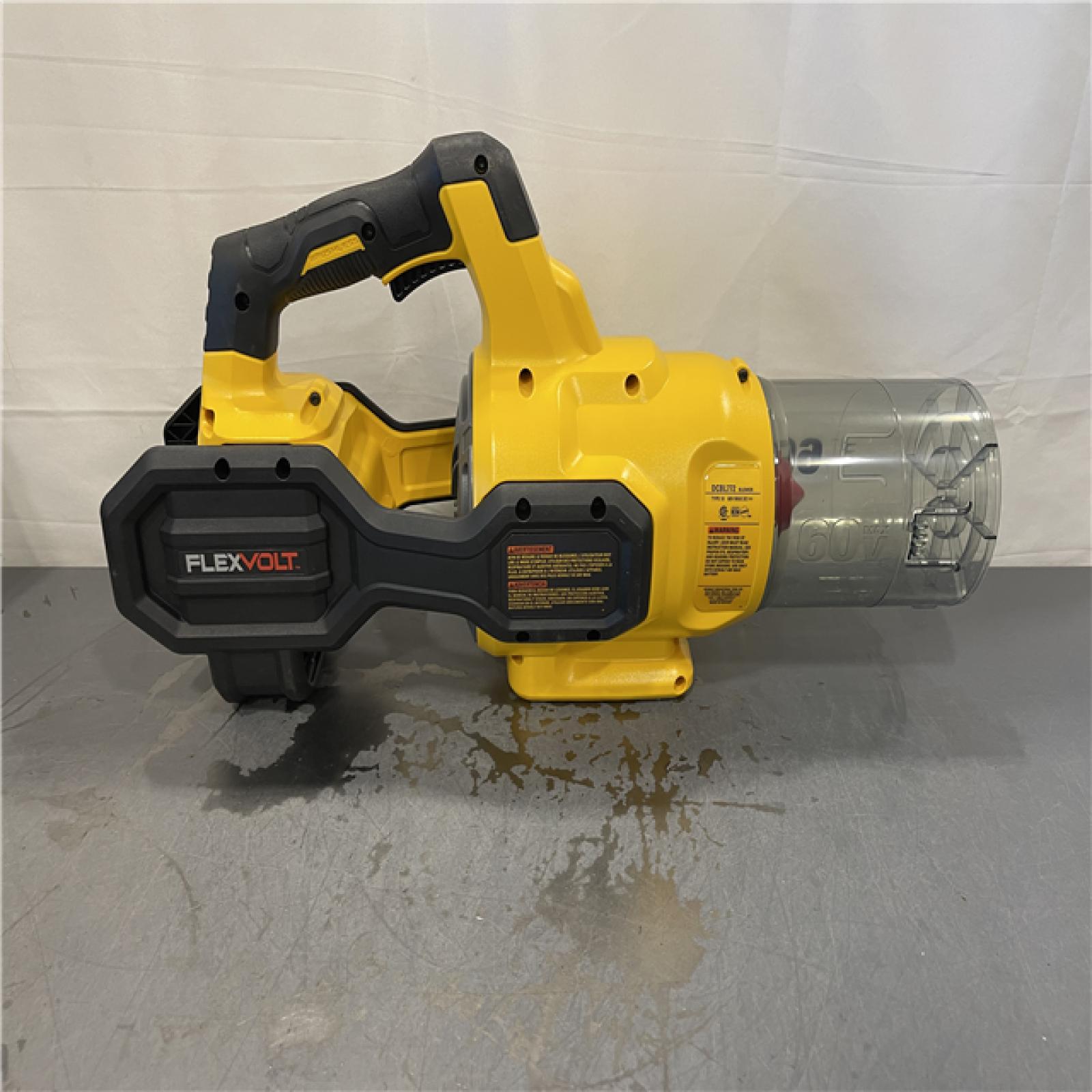 AS-IS - DEWALT FLEXVOLT 60V MAX 125 MPH 600 CFM Brushless Cordless Battery Powered Blower Kit