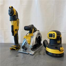 AS-IS -  DEWALT 20-Volt MAX Lithium-Ion Cordless 7-Tool Combo Kit