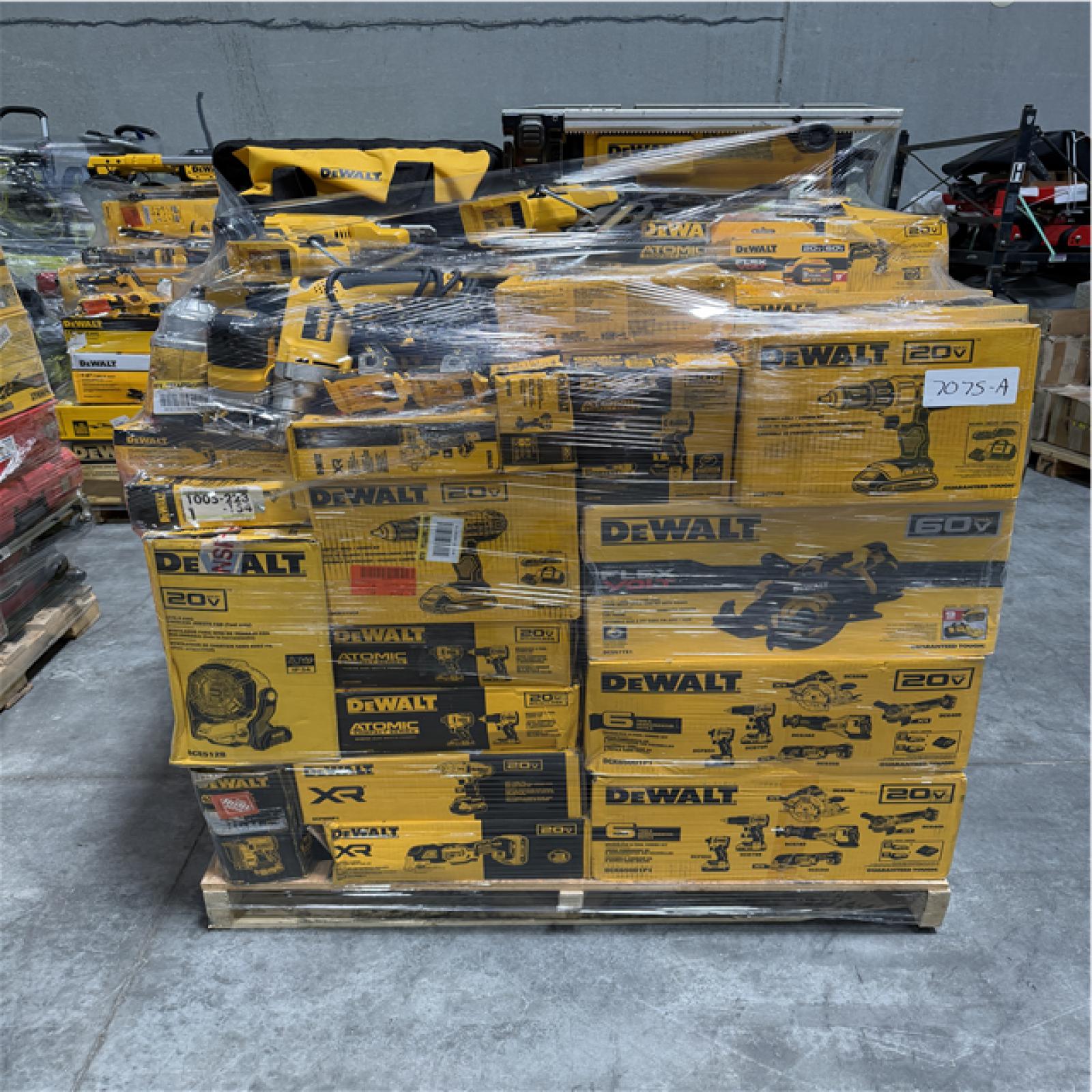Atlanta Location As-Is Power Tools Partial Truckload (11 Pallets) 7075-A