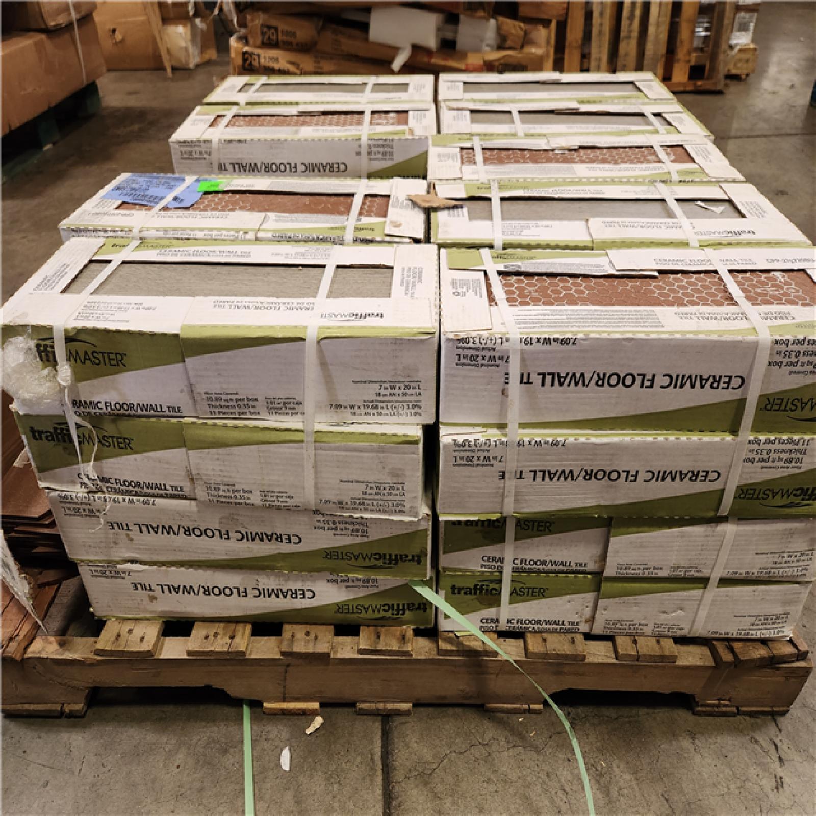 Phoenix Location TrafficMaster Glenwood Fog 7 in. x 20 in. Ceramic Floor and Wall Tile (413 sq. ft. 38 case)