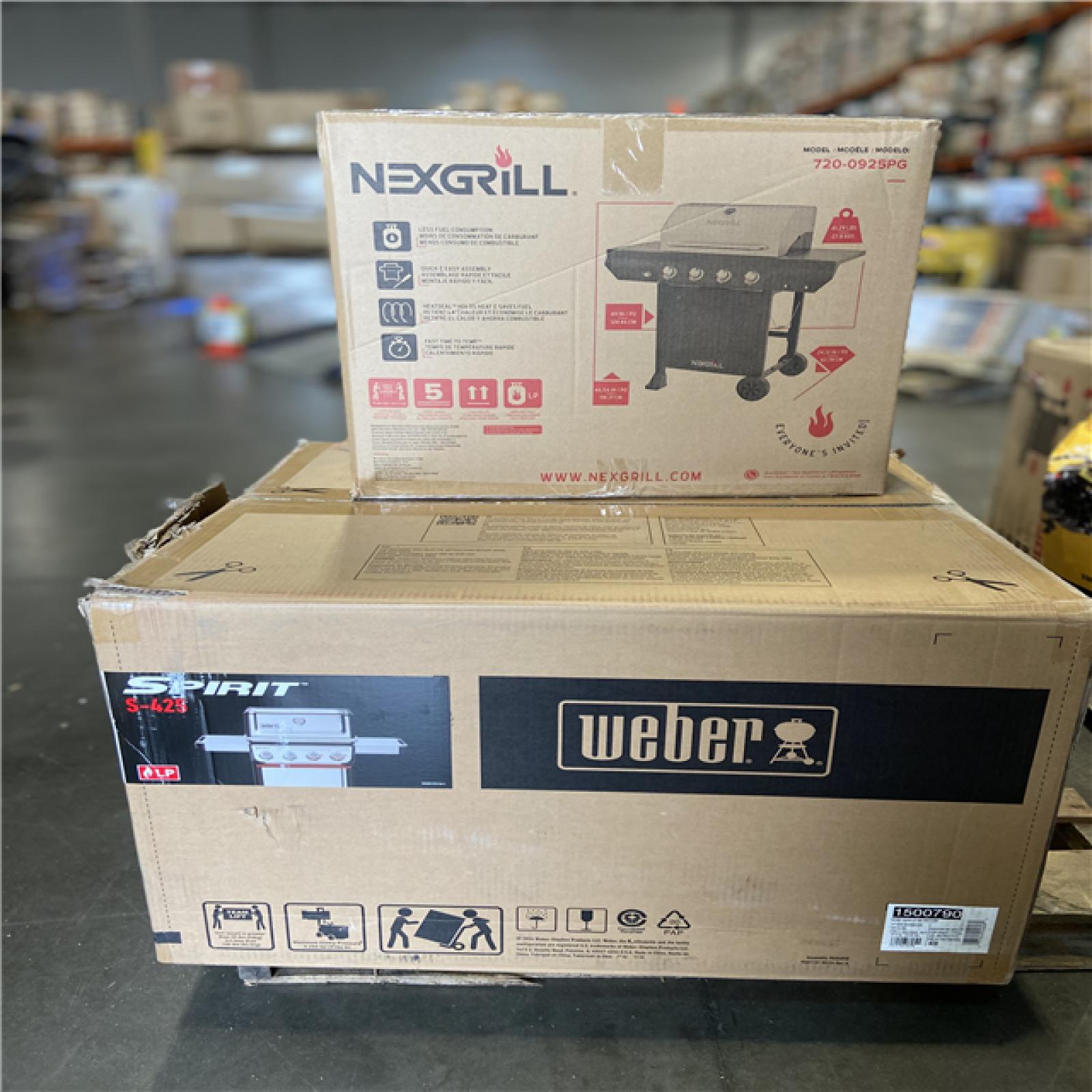 DALLAS LOCATION - MIXED GRILL PALLET - (3 UNITS)