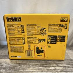 NEW - DEWALT 20V Lithium-Ion Cordless 5-Tool Combo Kit