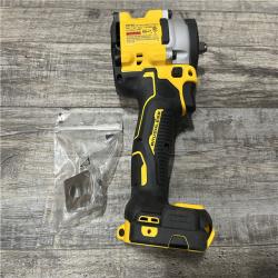 AS-IS DEWALT ATOMIC 20V MAX Cordless Brushless 3/8 in.Variable Speed Impact Wrench (Tool Only)