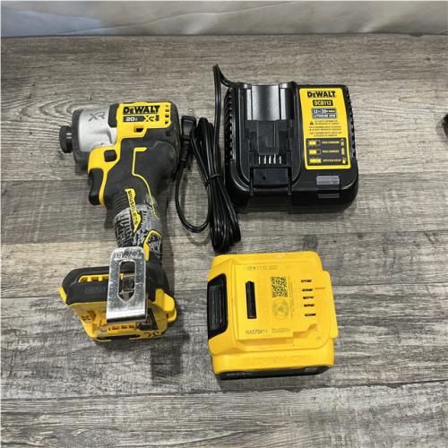 AS-IS DEWALT 20-Volt Maximum XR Lithium-Ion Cordless Brushless 1/4 in. 3-Speed Impact Driver Kit