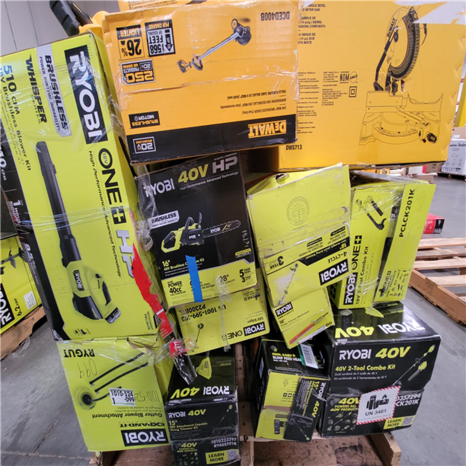 CALIFORNIA AS-IS TOOL PALLET