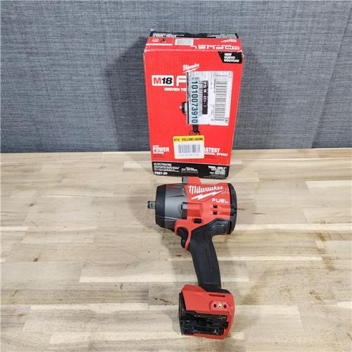 HOUSTON LOCATION - AS-IS Milwaukee M18 FUEL 18V Lithium-Ion Brushless Cordless 1/2 in. Impact Wrench with Friction Ring (Tool-Only)