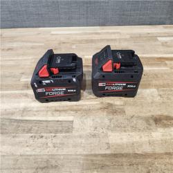 HOUSTON LOCATION - AS - IS MILWAUKEE BATTERY PACK QTY - 2