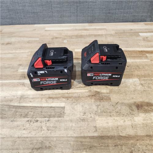 HOUSTON LOCATION - AS - IS MILWAUKEE BATTERY PACK QTY - 2