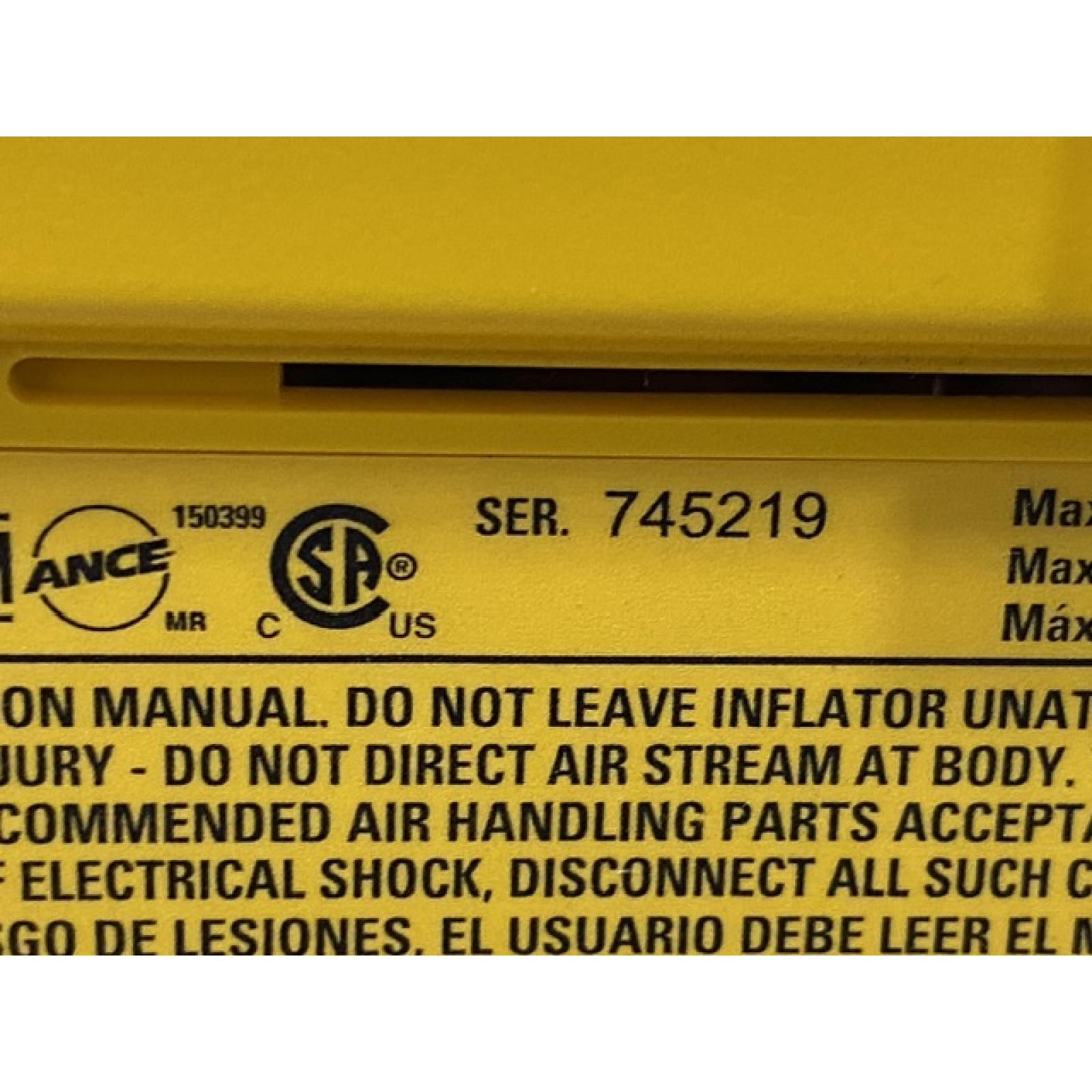 AS-IS DEWALT 20V MAX Cordless Electric Portable Inflator (Tool Only)