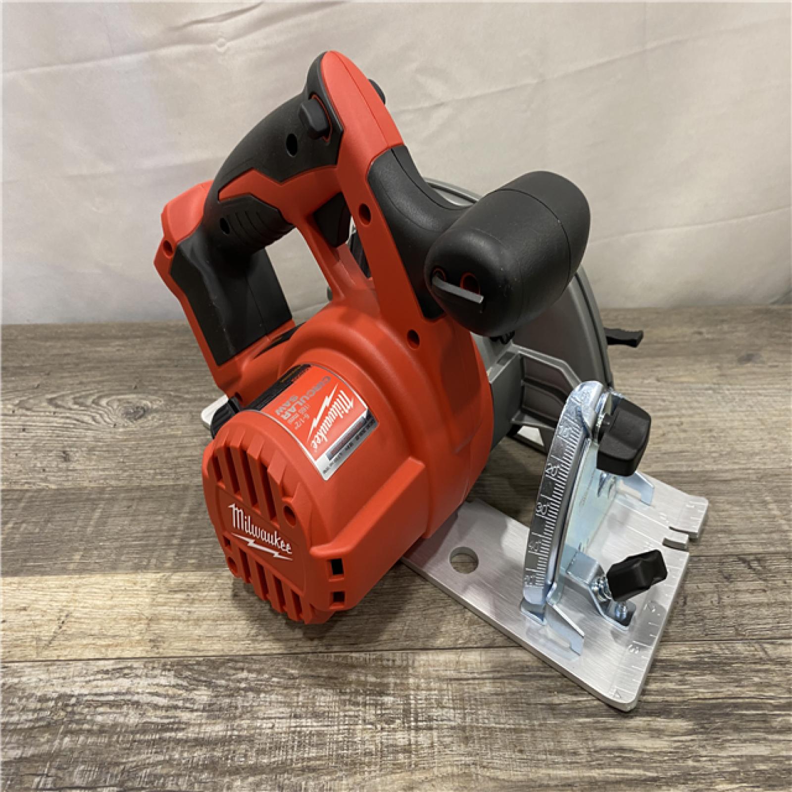 AS-IS Milwaukee 18V Lithium-Ion Cordless 6-1/2 in. Circular Saw (Tool-Only)
