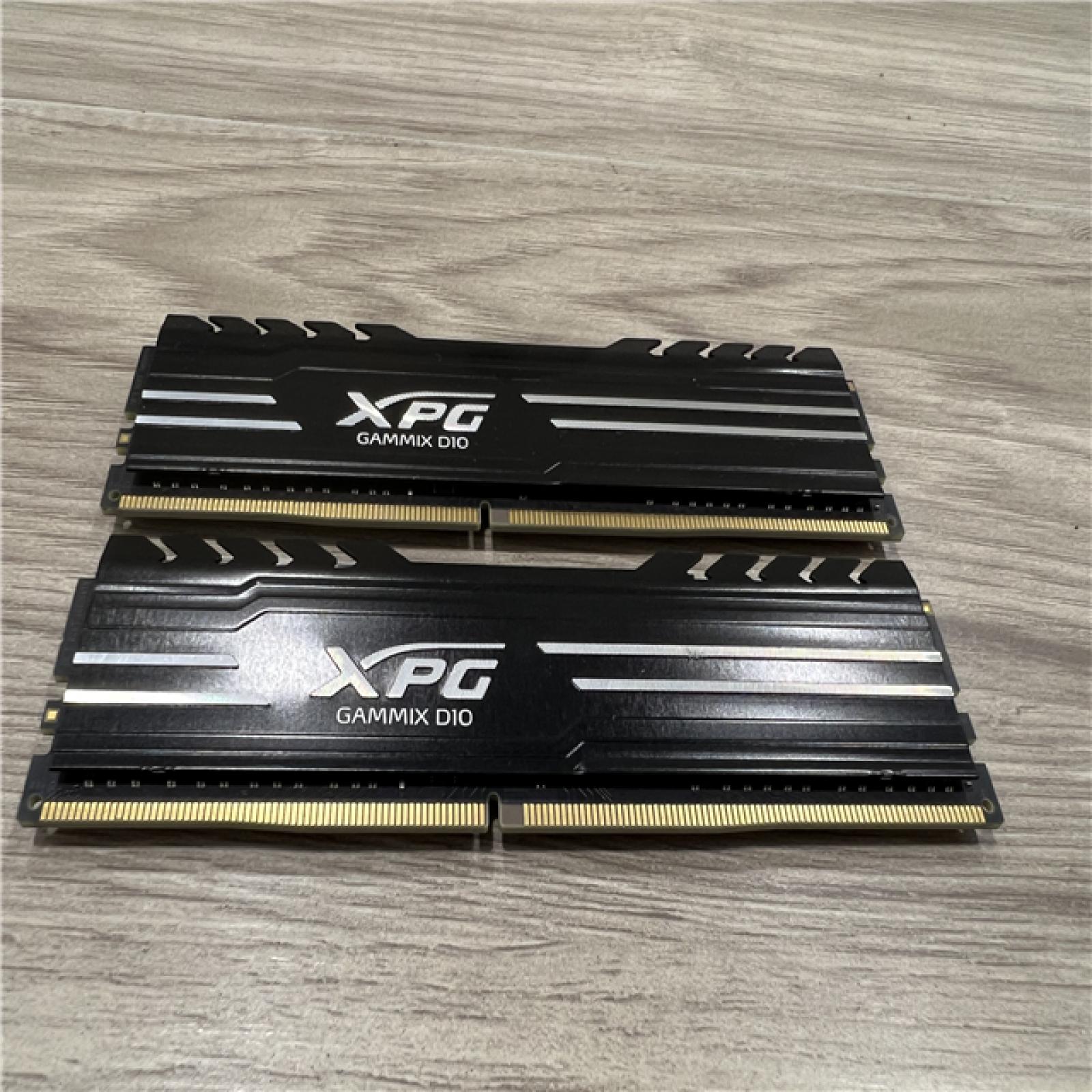 AS-IS XPG GAMMIX D10 16GB (2x8GB) RAM DDR4 3600MHz AX4U360038G18I-BB10 Gaming Ram