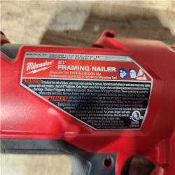 HOUSTON LOCATION - AS - IS Milwaukee FUEL 3-1/2 in. 18-Volt 21-Degree Lithium-Ion Brushless Cordless Framing Nailer (Tool-Only)