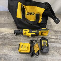 AS-IS DEWALT 20-Volt Lithium-Ion Cordless 3/8 in. Ratchet Kit