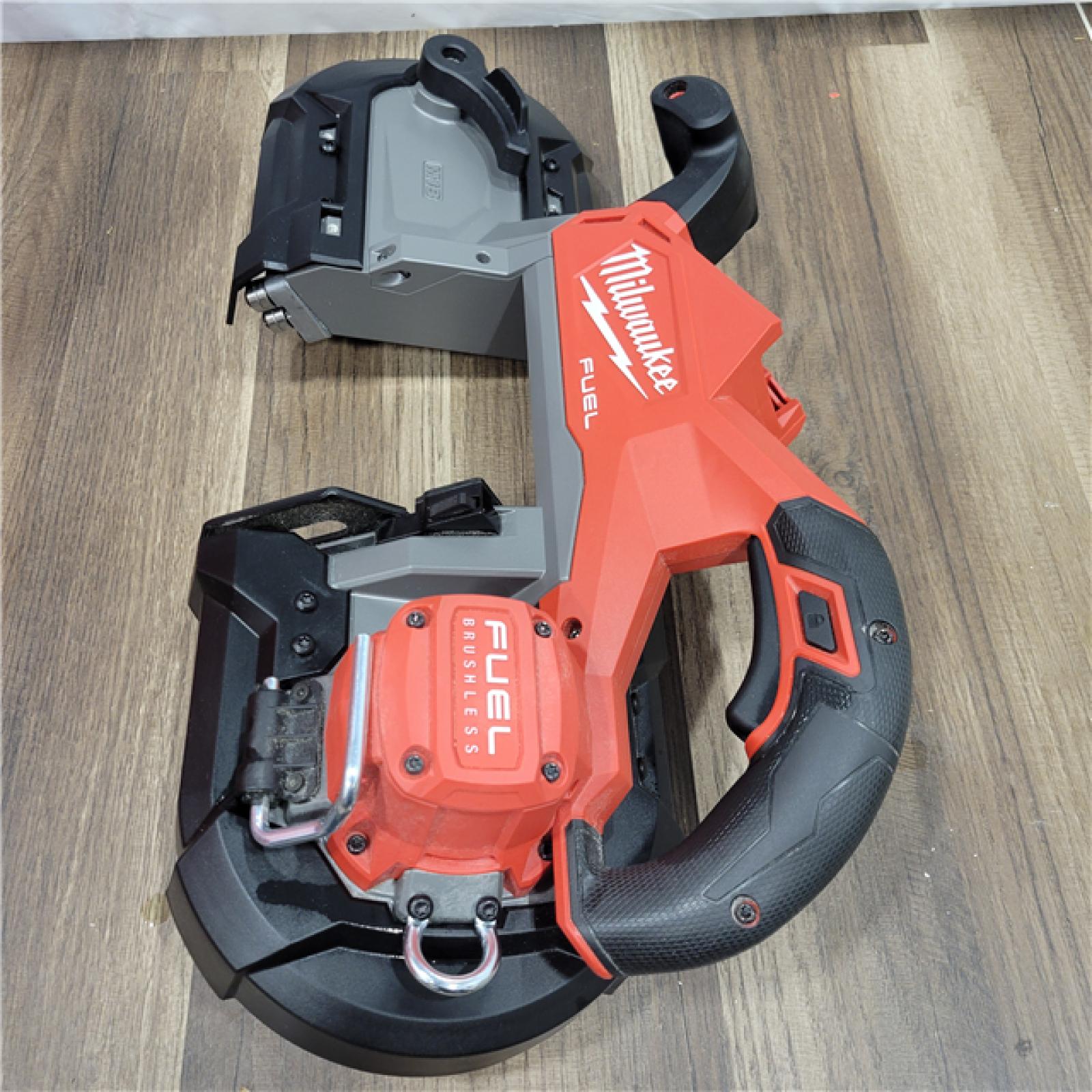 AS-IS  Milwaukee M18 FUEL 18V Lithium-Ion Brushless Cordless Deep Cut Band Saw (Tool-Only)