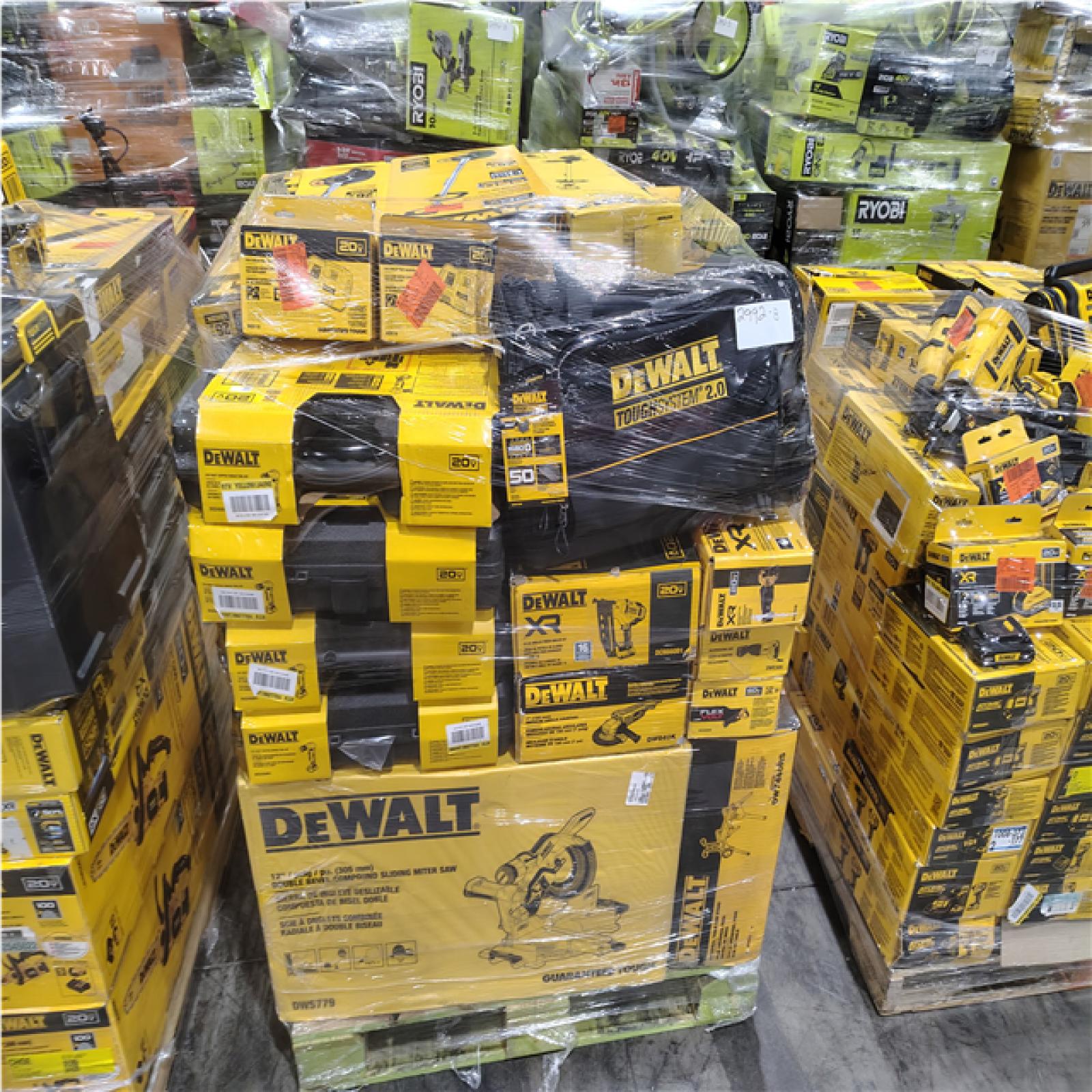 Pittston Location As-Is Power Tools Partial Truckload (14 Pallets) 2992-B