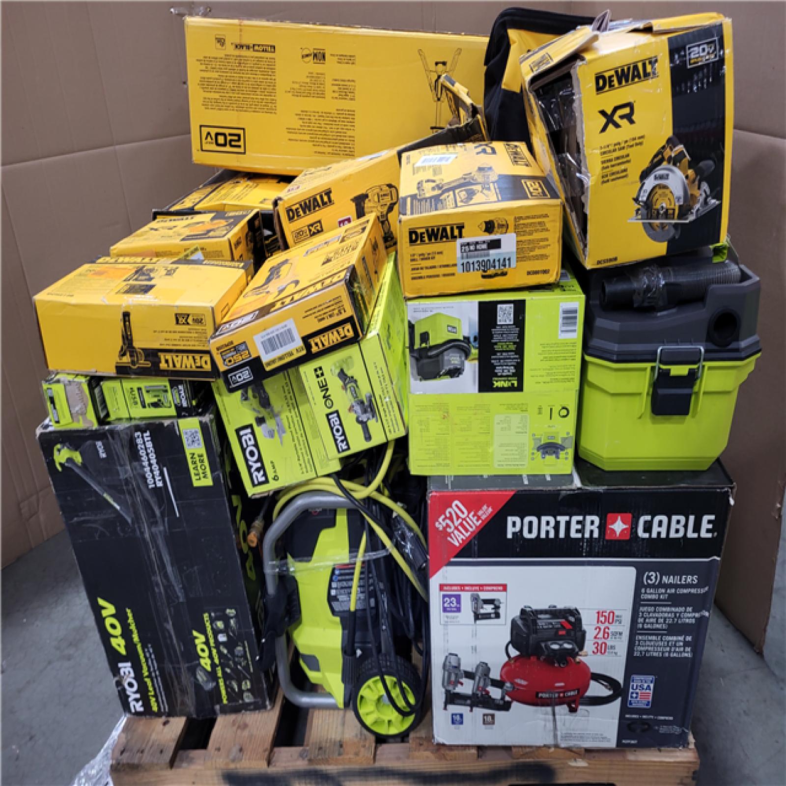 CALIFORNIA AS-IS TOOL PALLET