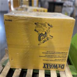 DALLAS LOCATION - DEWALT 15 Amp Corded 12 in. Double Bevel Sliding Compound Miter Saw, Blade Wrench and Material Clamp