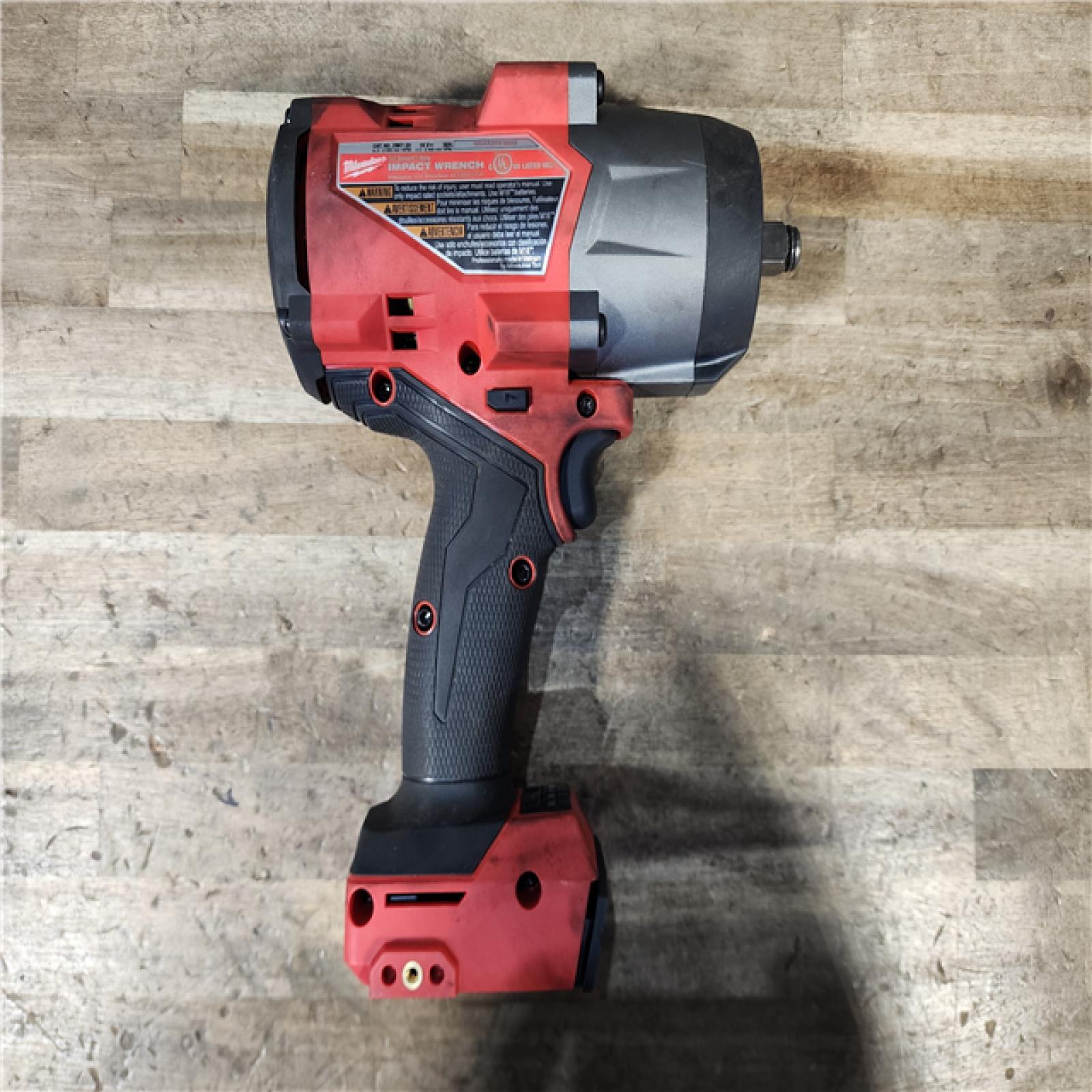 HOUSTON LOCATION - AS-IS Milwaukee M18 FUEL 18V Lithium-Ion Brushless Cordless 1/2 in. Impact Wrench with Friction Ring (Tool-Only)