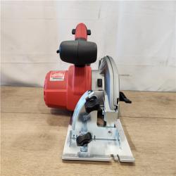 AS-IS- Milwaukee 18V Lithium-Ion Cordless 6-1/2 in. Circular Saw (Tool-Only)