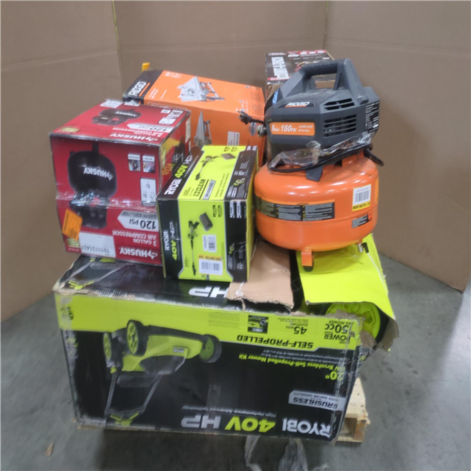 California AS-IS OUTDOOR POWER EQUIPMENT