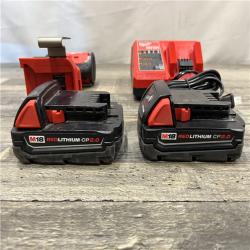 AS-IS Milwaukee 18V Lithium-Ion Brushless Cordless 1/2 in. Compact Hammer Drill/Driver Kit