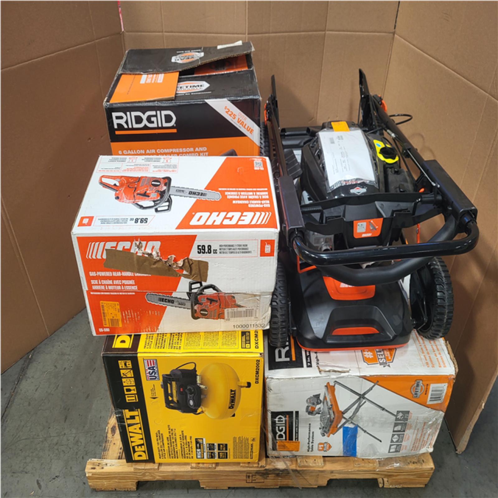 CALIFORNIA AS-IS OUTDOOR POWER EQUIPMENT