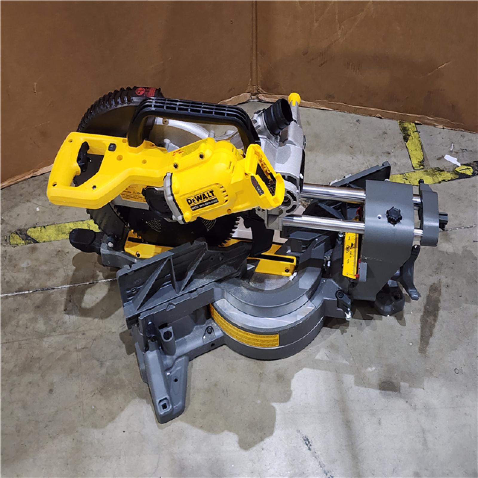 HOUSTON LOCATION - AS-IS DEWALT 60V Lithium-Ion 12 in. Cordless Sliding Miter Saw (Tool Only)