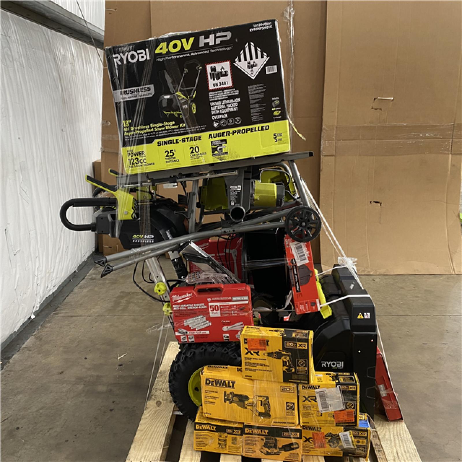 Houston Location AS IS - Tool Pallet