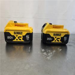 AS-IS- DEWALT 20V MAX Lithium-Ion 5.0Ah Battery (2-Pack)