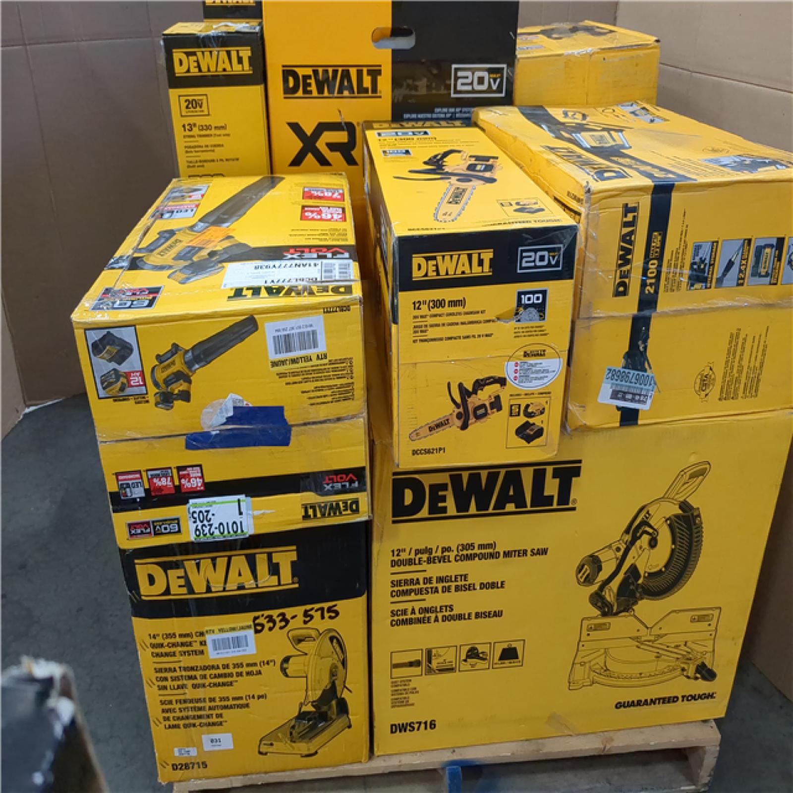 CALIFORNIA AS-IS TOOL PALLET