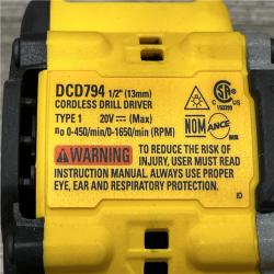 AS-IS DEWALT ATOMIC 20-Volt MAX Lithium-Ion Cordless Combo Kit