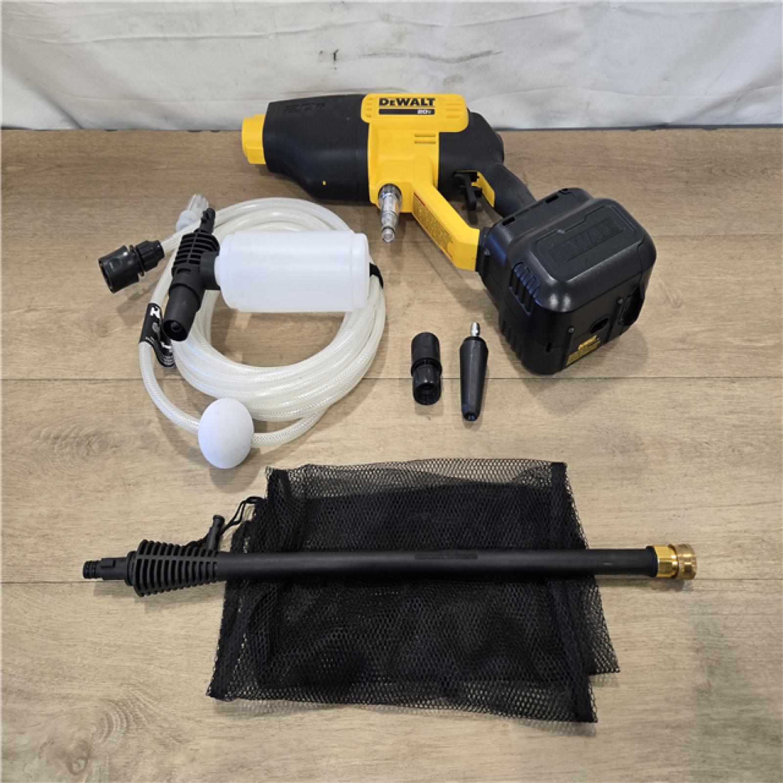 AS-IS DEWALT 20V MAX 550 PSI 1.0 GPM Cold Water Cordless Power Cleaner (Tool Only)