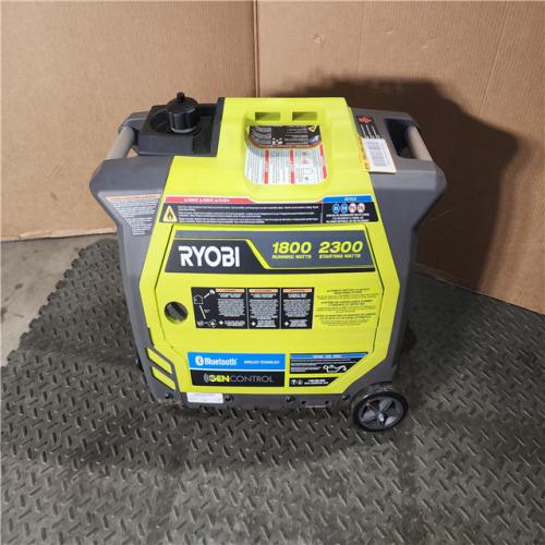 HOUSTON LOCATION - AS-IS RYOBI 2,300-Watt Recoil Start Bluetooth Super Quiet Gasoline Powered Digital Inverter Generator with CO Shutdown Sensor