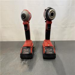 AS-IS - Milwaukee M18 18V Lithium-Ion Brushless Cordless Compact Drill/Impact Combo Kit