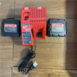 Phoenix- AS-IS Milwaukee M18 Short Throw Press Tool Kit with PEX Crimp Jaws  Includes (2) Batteries  Charger & Hard Case; Appears in Like New Condition