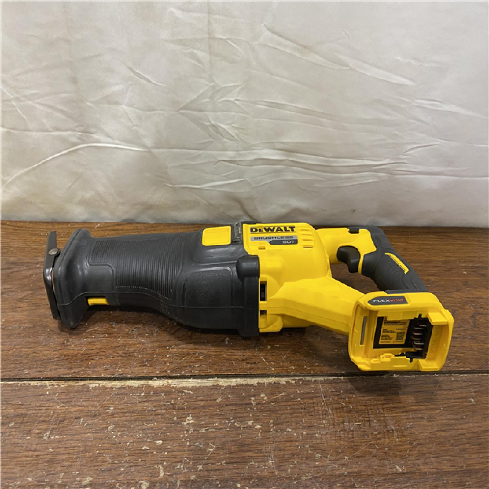 AS-IS DeWalt DCS389B FLEXVOLT 60V MAX Cordless Brushless Reciprocating Saw (Tool-Only)