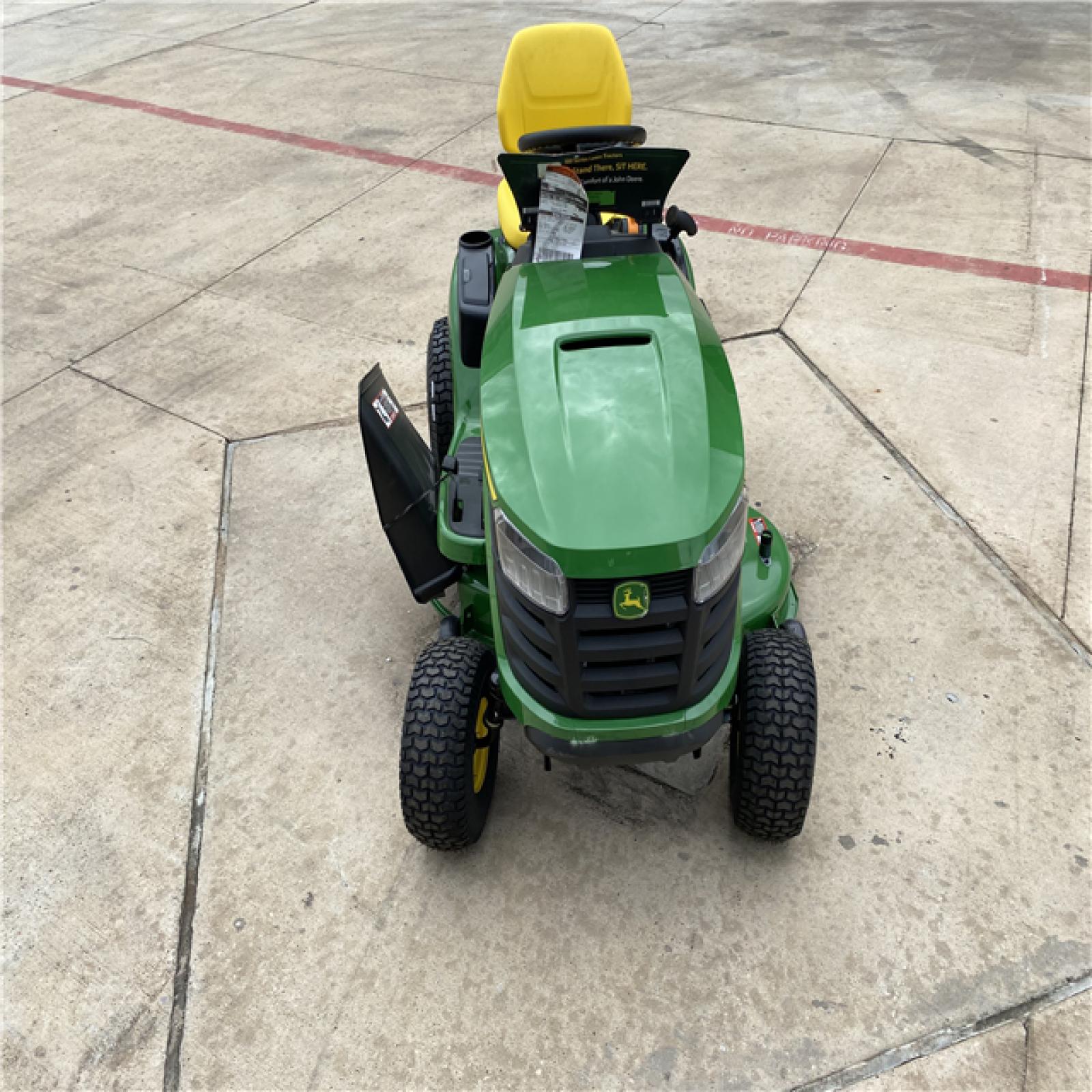 Houston Location AS IS - John Deere S120 Riding Mower