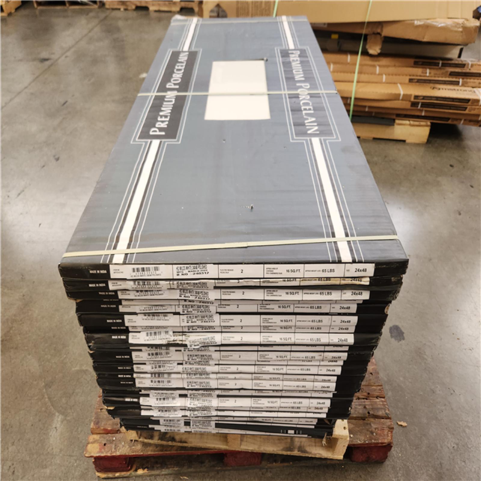 Phoenix Location NEW MSI Milos White 24 in. x 48 in. Polished Porcelain Stone Look Floor and Wall Tile (432 sq. ft. /27 Case)