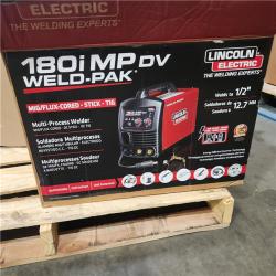 Dallas Location - As-Is Lincoln WELD PAK 180i MP Portable Welder