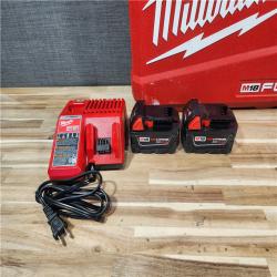 HOUSTON LOCATION - AS-IS Milwaukee  FUEL 18V Lithium-Ion Brushless Cordless Hammer Drill and Impact Driver Combo Kit