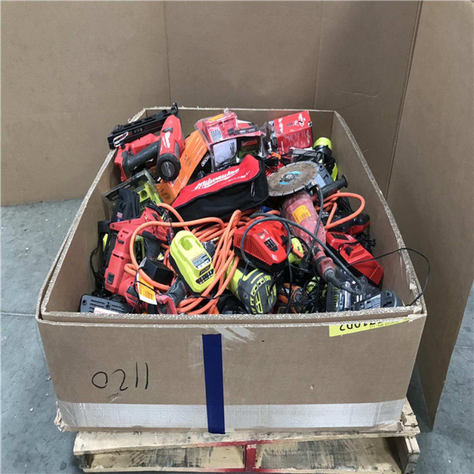 CALIFORNIA AS-IS TOOL PALLET