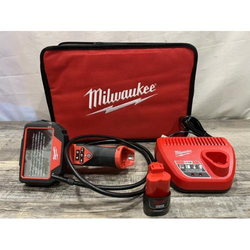 AS-IS Milwaukee 12V Lithium-Ion Cordless M-SPECTOR 360-Degree 4 ft. Inspection Camera Kit